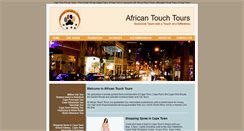 Desktop Screenshot of africantouchtours.com
